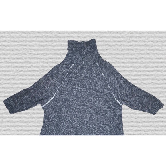 Free People FP Beach Terri Cocoon Dress XL/XXL Gray Cowl Neck Lagenlook Hippy - Picture 9 of 11